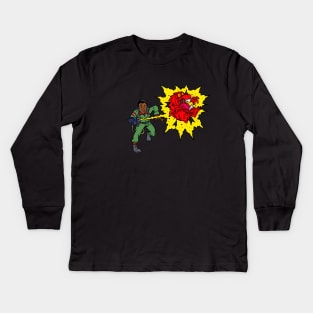 The REAL Zeddemore! Kids Long Sleeve T-Shirt